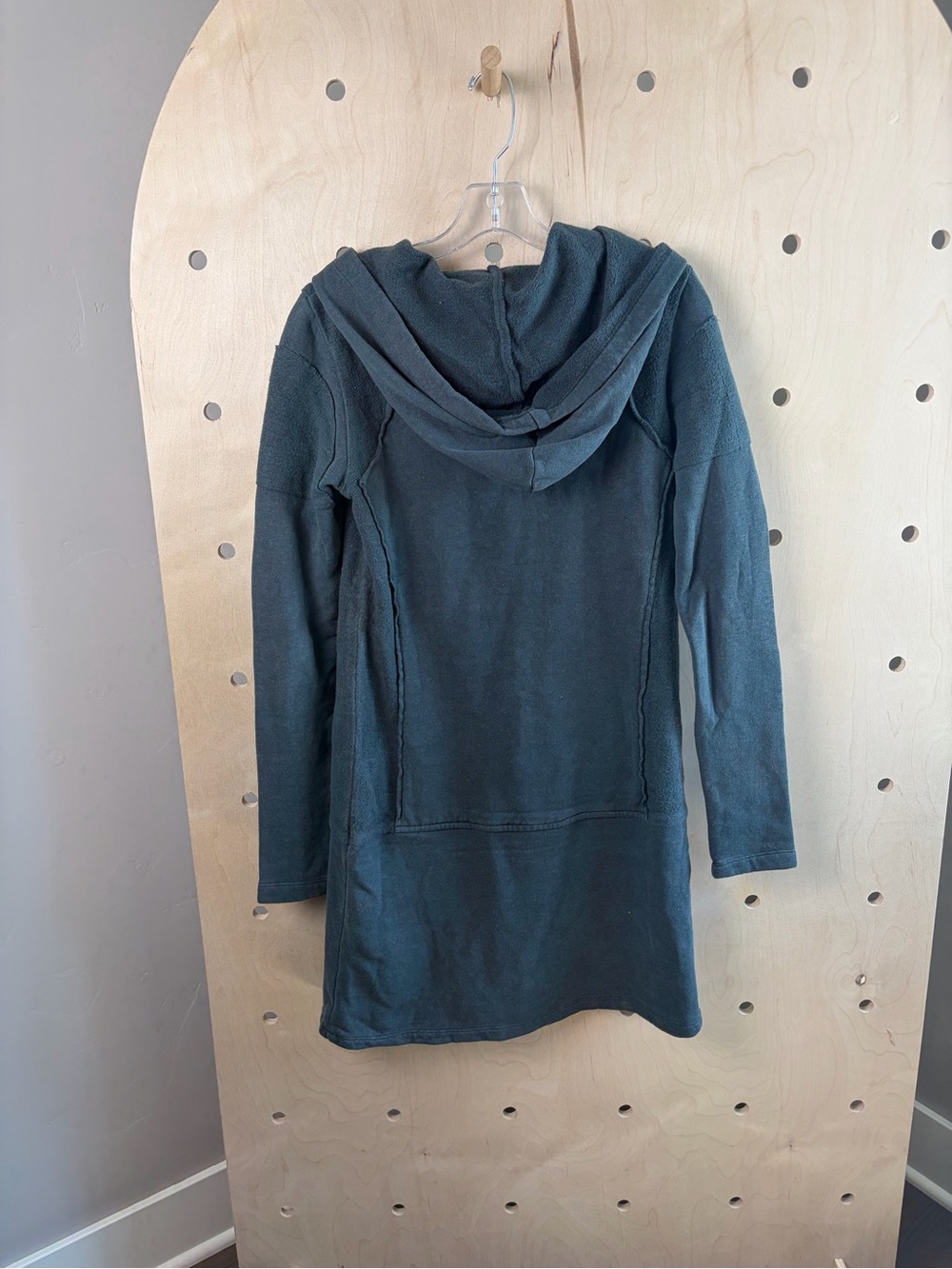 Prairie Underground Hemp & Cotton Organic Hooded Tunic Dress – XS - Picture 7 of 7